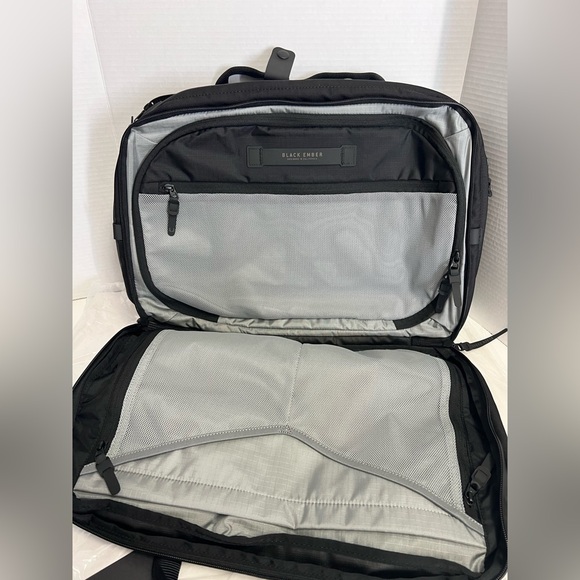 Black Ember Empertex Forge 30 (20-30L) Briefcase Backpack w/Accessories - Picture 3 of 3